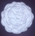BROCHE FLOR DE CROCHET
